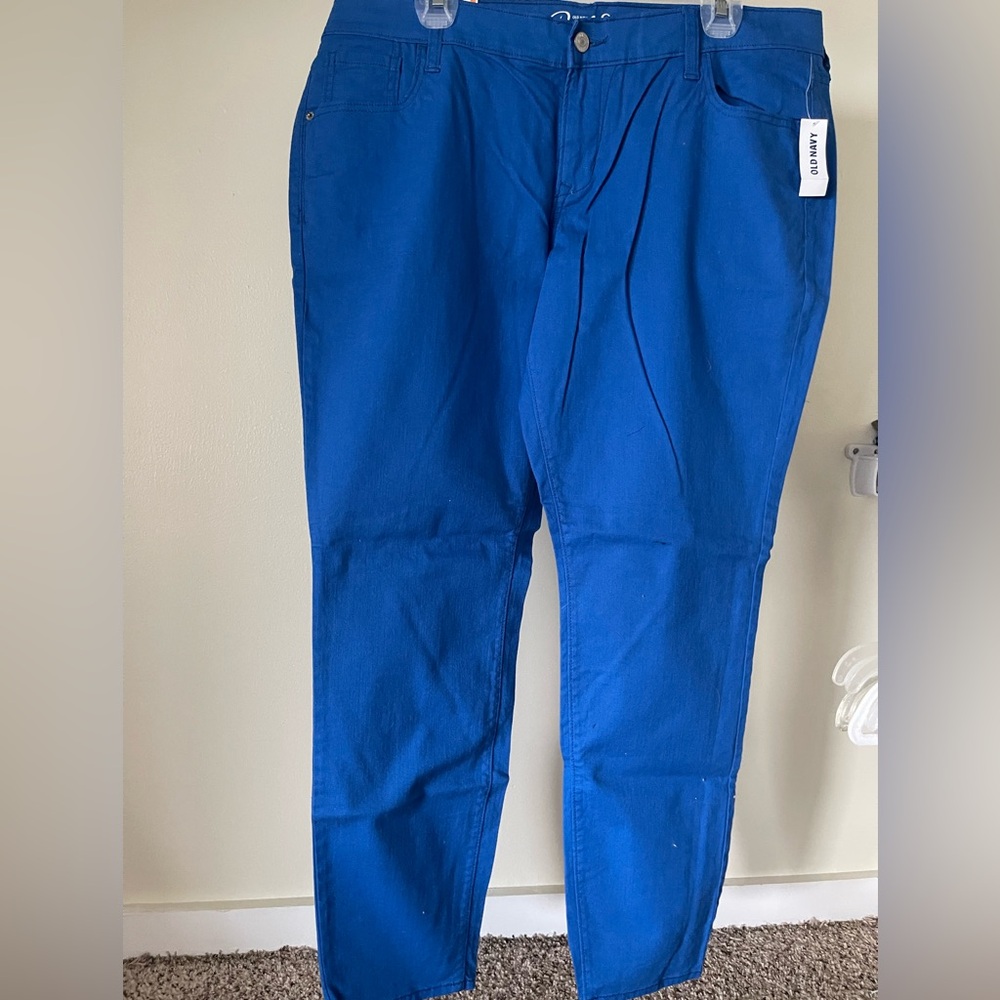 Old Navy Women's Skinny Pants - Blue
